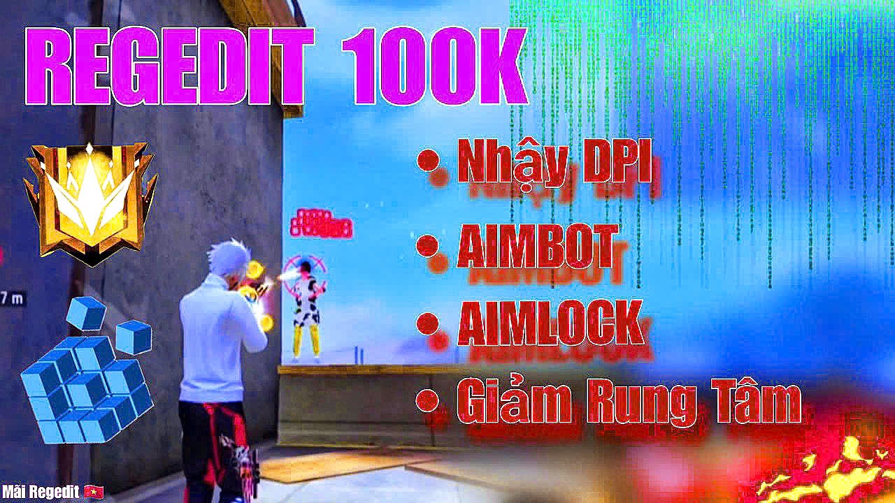 REGEDIT FREE FIRE 100K